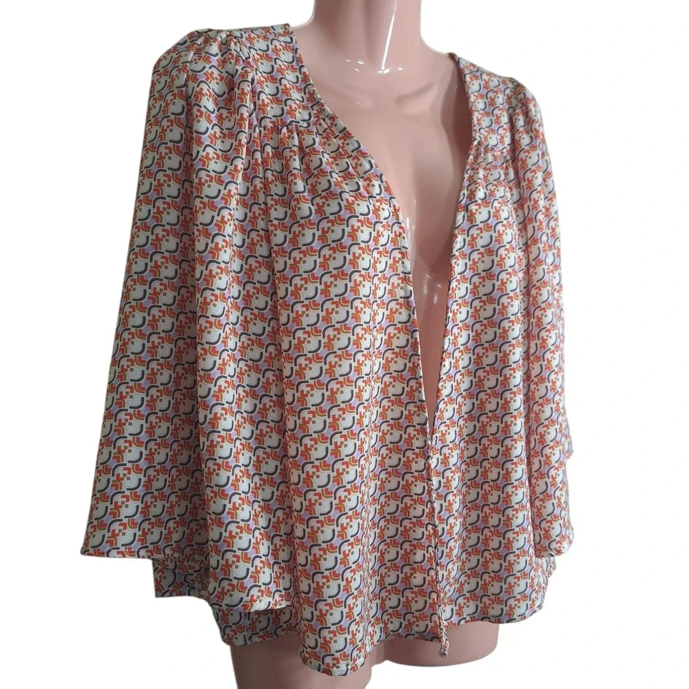 Willow Root Women's Open Front Cardigan Size M Multicolor‎ Party Night Out